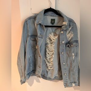 Ripped Jean jacket